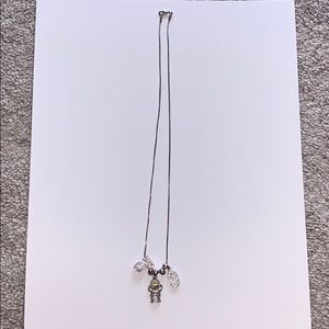 Necklace with changeable charms